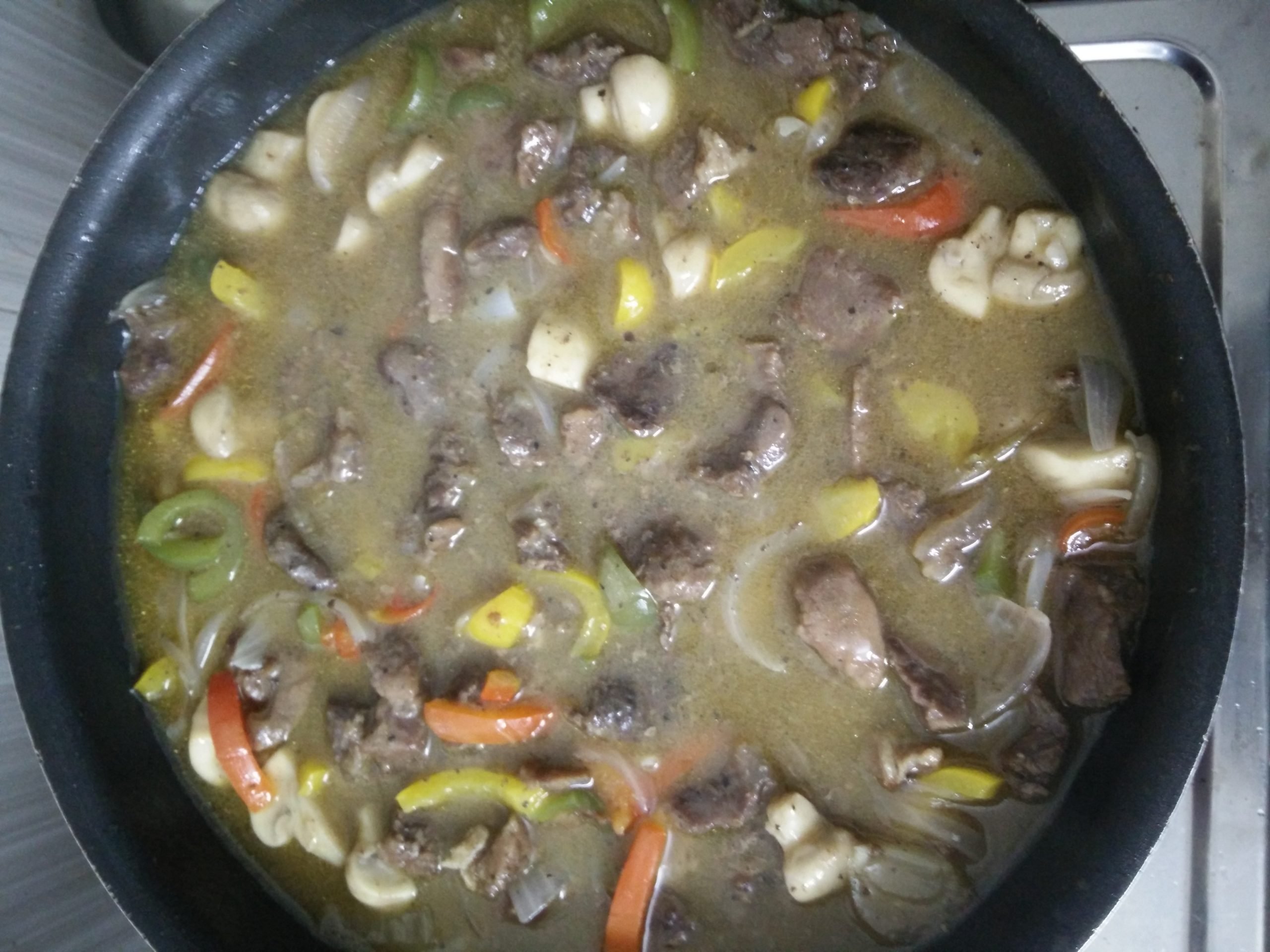 Beef Stroganoff- the tame Russian