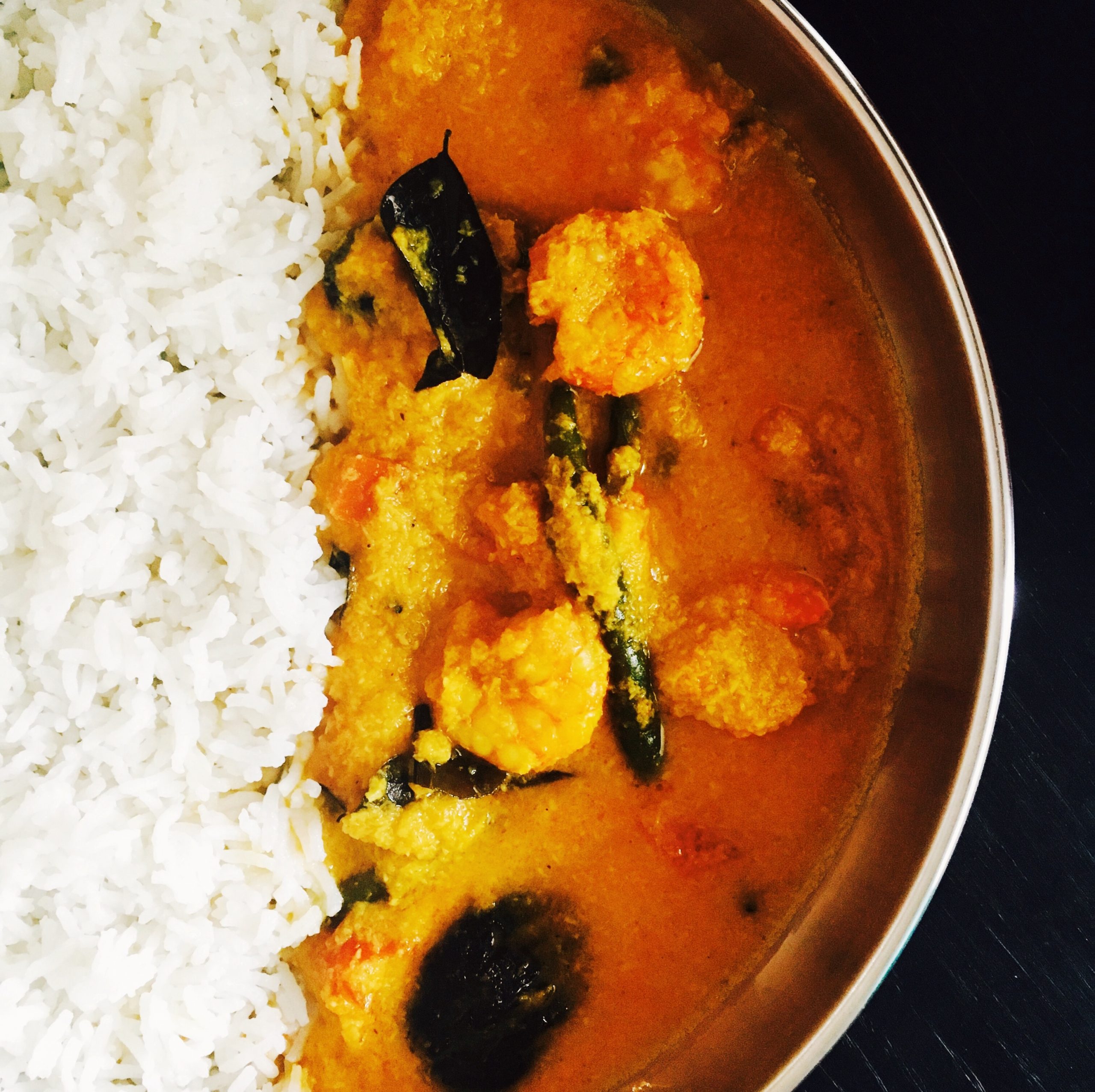Coastal Style Prawn Curry